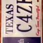 DON'T MESS with Texas KEEP TX BEAUTIFUL license plate environment Wildlife Park