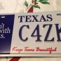 DON'T MESS with Texas KEEP TX BEAUTIFUL license plate environment Wildlife Park