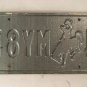Vanity FOR MY 1981 license plate Ford Mustang Chevy Muscle BMW GM Buick VW car