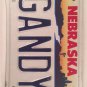 Vanity G ANDY GANDHI license plate Mahatma Indian Peace Non Violence Bapu Gandy