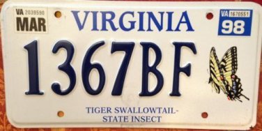 Butterfly license plate conserve Wildlife insect tiger caterpillar Fly Papillon