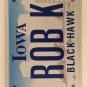 Vanity ROB K ROBERT license plate Robby Robbie Bob Bobby Robin Robyn Robson Robb