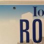 Iowa vanity ROB K ROBERT license plate Robby Robbie Bob Bobby Winnebago County