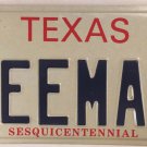 Vanity BMW BEEMER license plate German Auto Bayerische Motoren Werke AG car TX