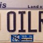 Vanity EDMONTON OILERS 9 license plate Hockey Sports Alberta Canada NHL Stanley