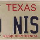 Rare Sesquicentennial vanity DENISE license plate Dennis Denice D Niece Nise