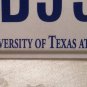 UNIVERSITY TEXAS UT AUSTIN LONGHORNS license plate NCAA Football Bevo Hook 'em