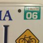 SHARE ROAD license plate BIke bicycle cyclist safety Biker jog sign Motorcycle