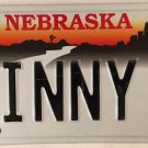 GINNY M vanity license Plate Virginia Ginna Gina Gena Regina Ginney Ginnie Gin