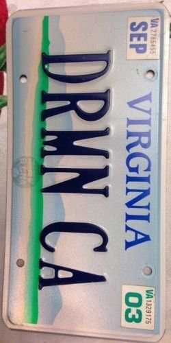 Vanity DREAMING CA license plate song Los Angeles Movie Actor Rich Star Lakers