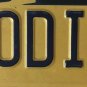 Nebraska vanity JODIE JODY license plate Judith Judy Jodi Judie Jodee Jodey