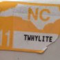 NORTH CAROLINA vanity TWILIGHT license plate Why Saga Vampire Bella Edward