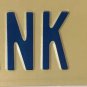 Vanity HANK HENRY license plate Hank 1975 Harry Harold Henrik Henryk Henri Henk