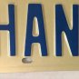 Vanity HANK HENRY license plate Hank 1975 Harry Harold Henrik Henryk Henri Henk