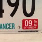 OVARIAN CANCER SURVIVOR license plate Oncology Cure carcinoma OCRF Teal Ribbon