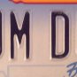Vanity DUM DUM license plate lollipop Candy bullet Gun Girls Song Dums Dugan Roc
