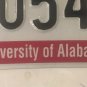 TN UNIVERSITY ALABAMA license Roll Crimson Tide UA Tuscaloosa Big Al AL TENN