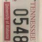 TN UNIVERSITY ALABAMA license Roll Crimson Tide UA Tuscaloosa Big Al AL TENN