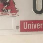 TN UNIVERSITY ALABAMA license Roll Crimson Tide UA Tuscaloosa Big Al AL TENN