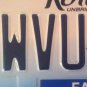 Vanity WVU WEST VIRGINIA UNIVERSITY GAL license plate Mountaineers Morgantown WV