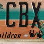FL CELEBRATE CHILDREN KIDS CHILD Abuse license plate Speak Up Family Coconut