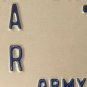 U.S. ARMY USAR license plate Low #75 Infantry Reserve VMI Military