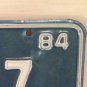 Vanity JF JEFF 67 1967 license plate Jeffrey Jefferson Jef John Jack Joseph Joe