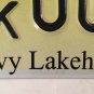 New Jersey NAVY LAKEHURST NAVAL AIR COMMAND license plate MDL Maxfield Aircraft