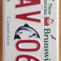 SALMON CONSERVATION license Plate Fish Park wildlife wild animal Fishing NAV 064