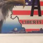 WILDLIFE BALD EAGLE LIBERTY & JUSTICE FOR ALL license plate Pledge Of Allegiance