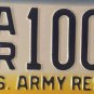 Pennsylvania U.S. ARMY RESERVE license plate USA Military USAR 100 Infantry Penn