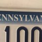 Pennsylvania U.S. ARMY RESERVE license plate USA Military USAR 100 Infantry Penn
