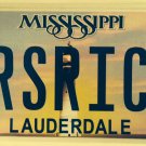 Vanity MRS RICE license plate Chinese Food Asian Burner Japanese Car Cereal