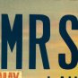 Vanity MRS RICE license plate Chinese Food Asian Burner Japanese Car Cereal