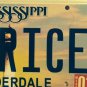 Vanity MRS RICE license plate Chinese Food Asian Burner Japanese Car Cereal