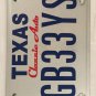 TX CLASSIC AUTO License Plate Antique Historic collector Car Hot Rod GB 33 YS