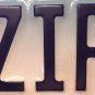 Connecticut vanity ZIP SIZE license Plate Computer File Bug PC Apple IT Tech