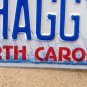 NC vanity Scooby Doo SHAGGY license plate Dog Hair Norville Rogers Reggae Zoinks