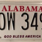 GOD BLESS AMERICA license plate POW War Terror UNITED USA Support Troops Christ
