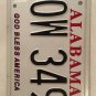 GOD BLESS AMERICA license plate POW War Terror UNITED USA Support Troops Christ