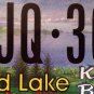 MT Flathead Lake license plate Salish Glacier State Park Wildlife Bird Kalispell