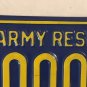 Pennsylvania U.S. ARMY RESERVE license plate USA Infantry Soldier Military PA