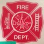 FIRE DEPARTMENT FD FIREFIGHTER fireman license plate IAFF EMS Fire Fighter