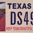 Don't Mess with TX RECYCLING license plate environment waste reduction cleanup