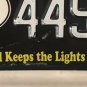 FRIENDS COAL license plate Lights Electricity Energy Mine Coalfield Mining Miner