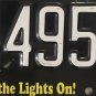 FRIENDS COAL license plate Lights Electricity Energy Mine Coalfield Mining Miner