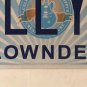 Vanity HOLLYWOOD CA license plate Los Angeles Film Cinema Movie Star Actor sign