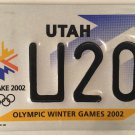 USA WINTER OLYMPICS MOTORCYCLE license plate PyeongChang Korea Olympic Games