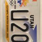 USA WINTER OLYMPICS MOTORCYCLE license plate PyeongChang Korea Olympic Games