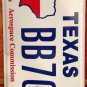 HOUSTON SPACE CENTER NASA AEROSPACE license plate Astronaut Planet Rocket Apollo
